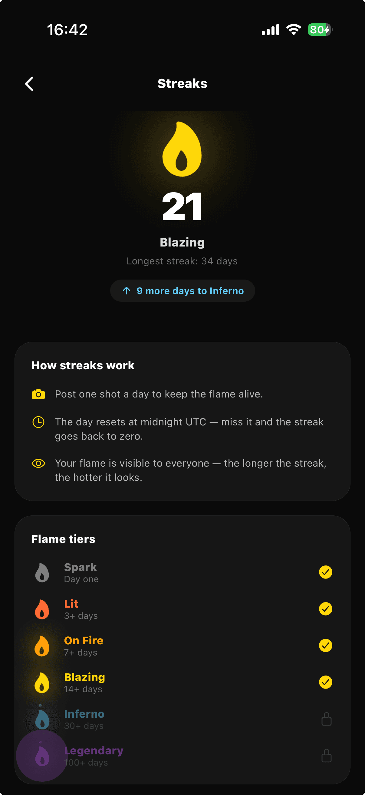 Streaks